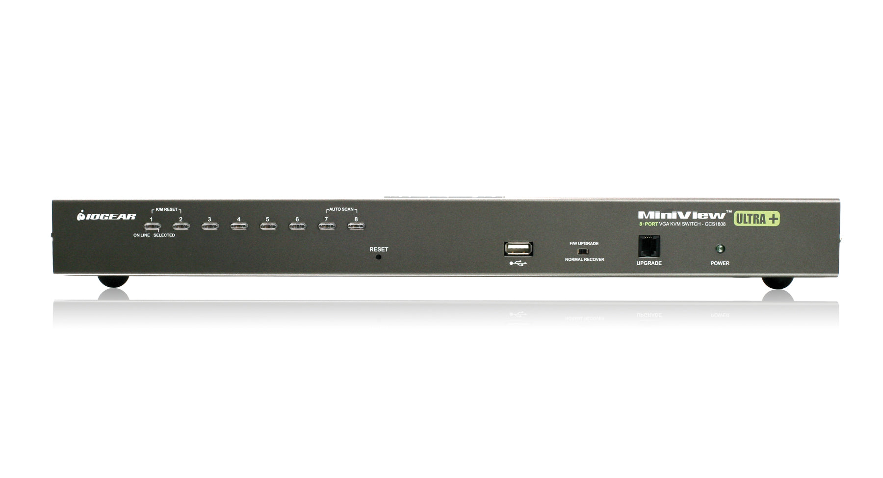 8 Port USB PS/2 Combo VGA KVM Switch with Cables - TAA Compliant for Multi-Computer Control | Ideal for Office, Data Center & IT Management