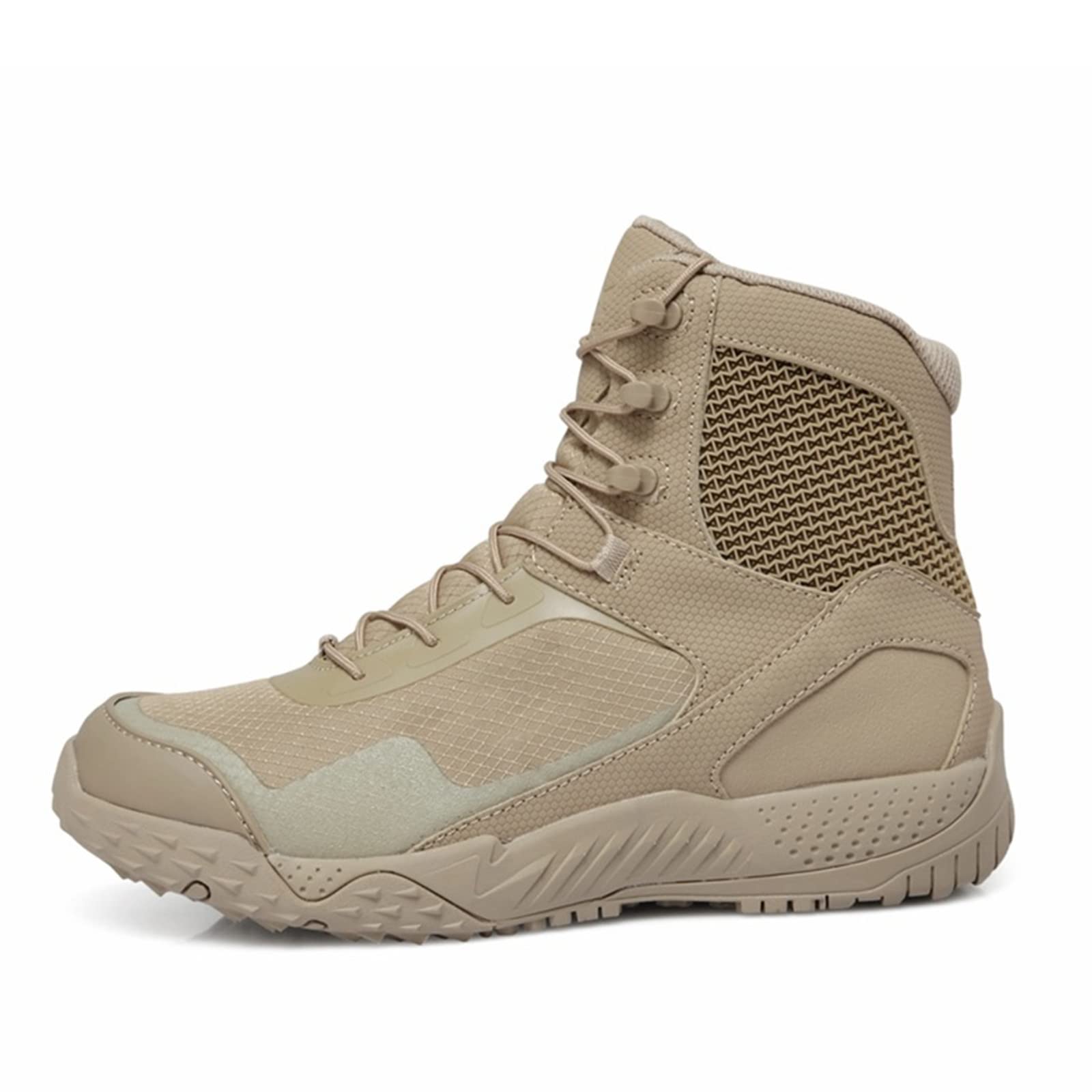 Men's Outdoor Hiking Boots - Breathable Military Tactical Desert Combat Boots, Stable & Safe Airsoft Gear Boots Sneakers for Camping, Trekking, and Outdoor Adventures