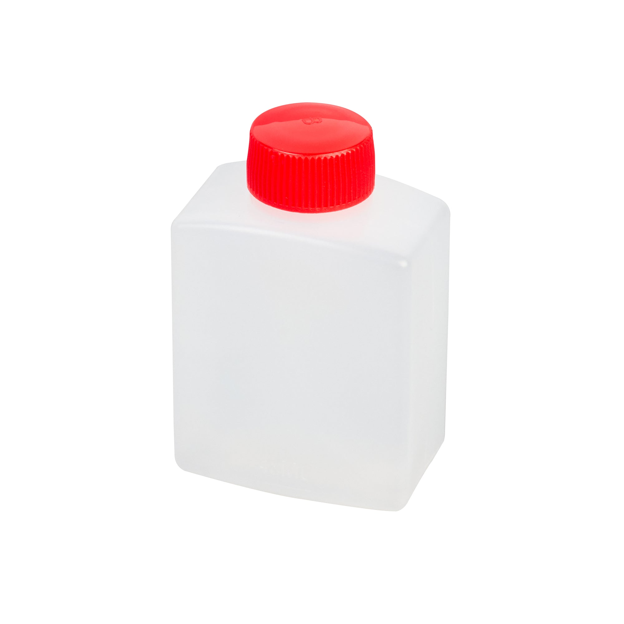 Bento Tek 2 oz Clear Plastic Soy Sauce Bottles with Red Caps - 1.5