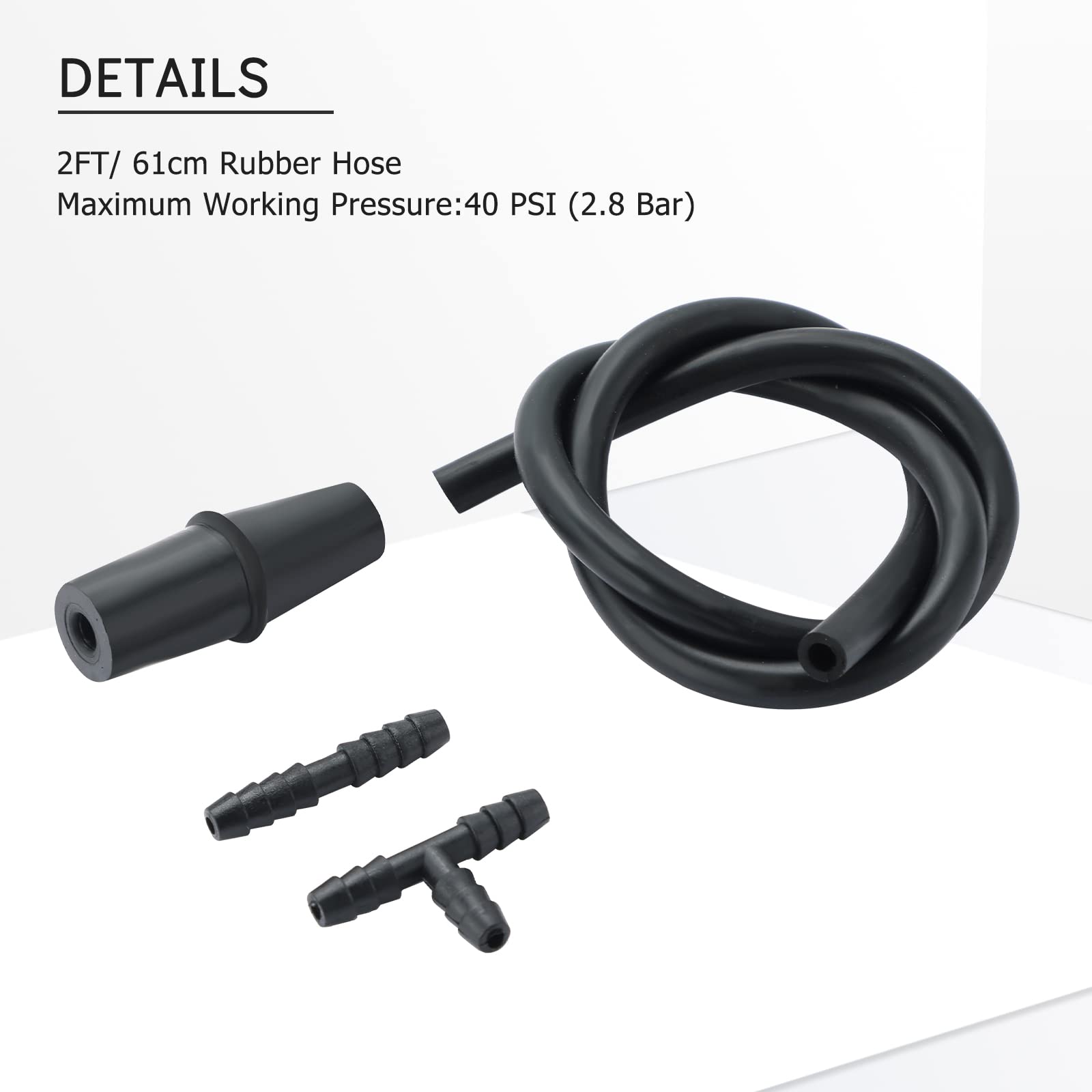 Professional Vacuum and Fuel Pump Tester Gauge Kit - Automotive Diagnostic Tool for Carburetor Pressure & Leak Testing | Perfect for Mechanics, DIY Car Repair & Engine Maintenance