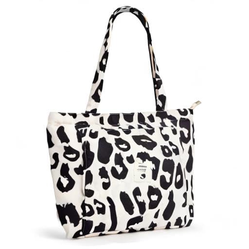WLLWOO Women's Yoga Mat Bag with Shoulder Strap - Durable Canvas Tote for Pilates, Gym, Travel & Workout - Perfect for Yoga Class, Office, Beach & Daily Use