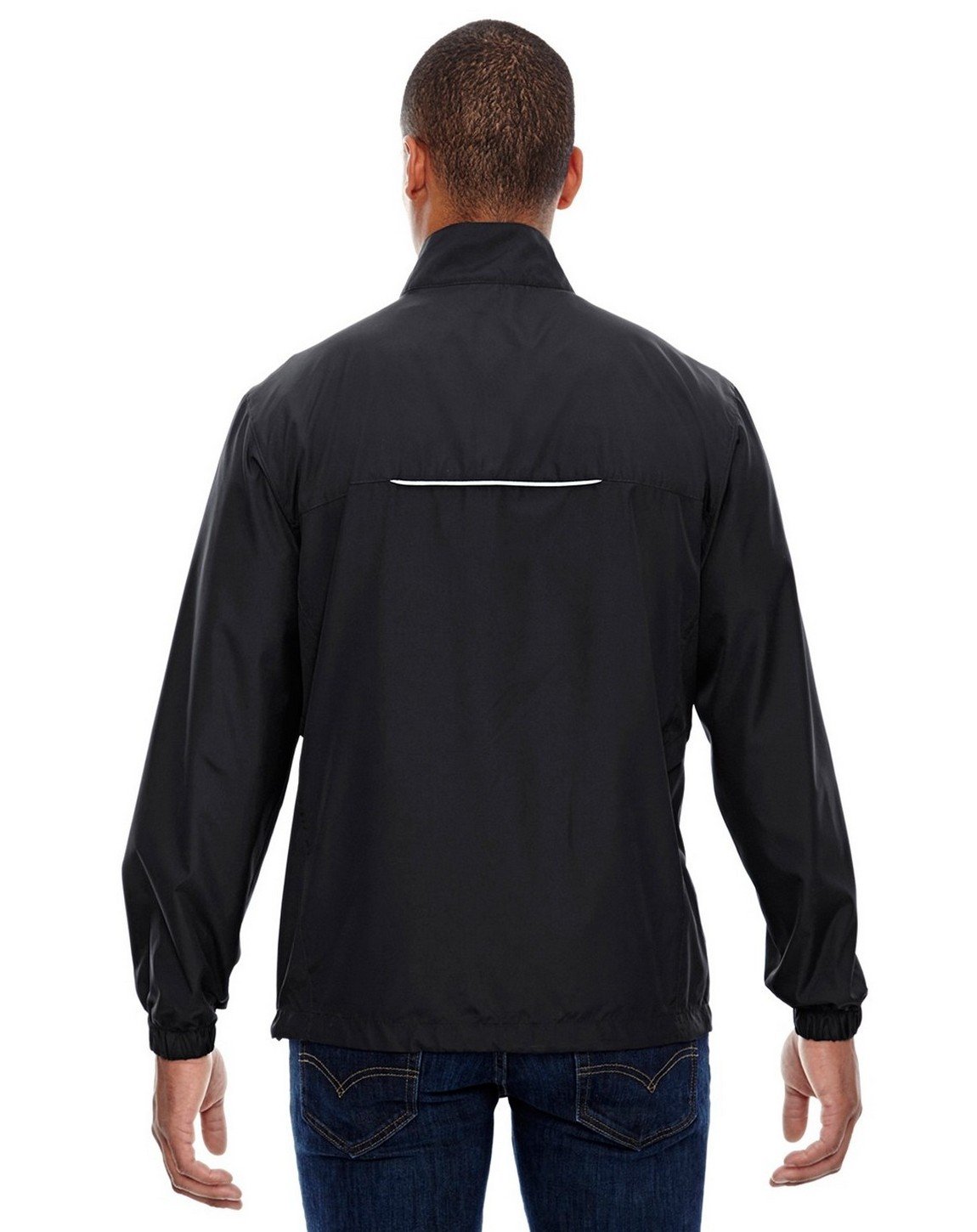 Core 365 Men's Lightweight Unlined Tall Jacket - Breathable Windbreaker for Outdoor Activities, Running & Travel (88183T)