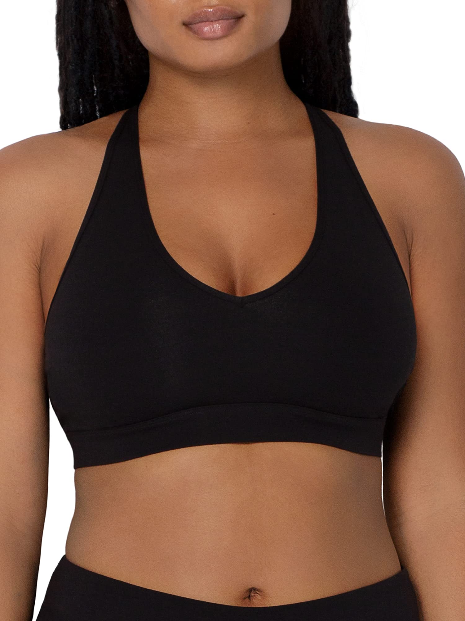 Smart & Sexy Women's Cloud Cotton Comfort Wireless Bralette - Ultra Soft Lounge Bra for Sleep, Yoga & Everyday Wear