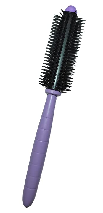 DE RIEN Round Hair Brush for Voluminous Blowouts - Professional Styling Tool for Smooth & Shiny Hair - Perfect for Home & Salon Use - Great for Curling, Straightening & Adding Volume
