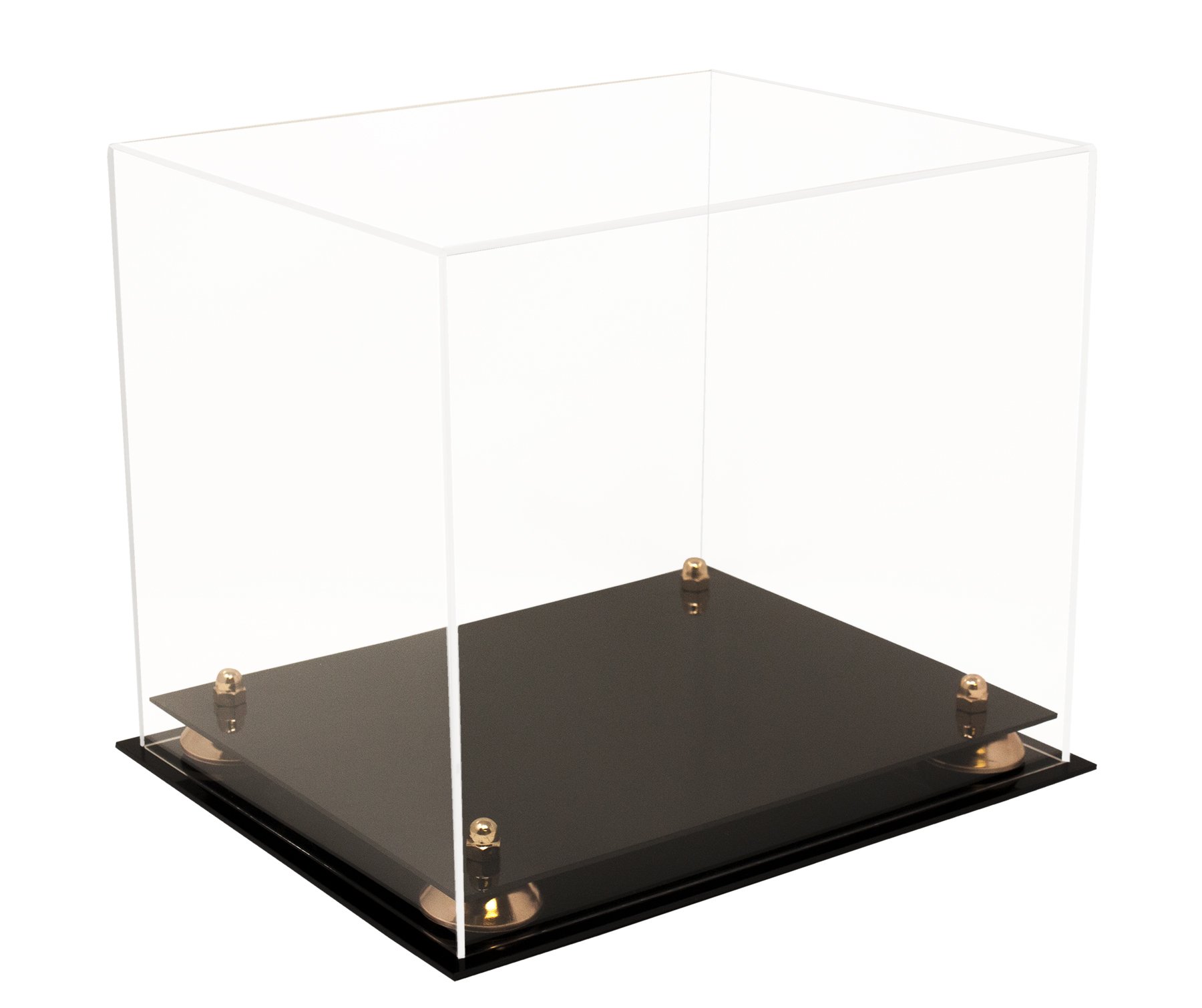 Clear Acrylic Baseball Batting Helmet Display Case - UV Protection Showcase for Collectibles & Memorabilia - Perfect for Home, Office, or Sports Bar Decor