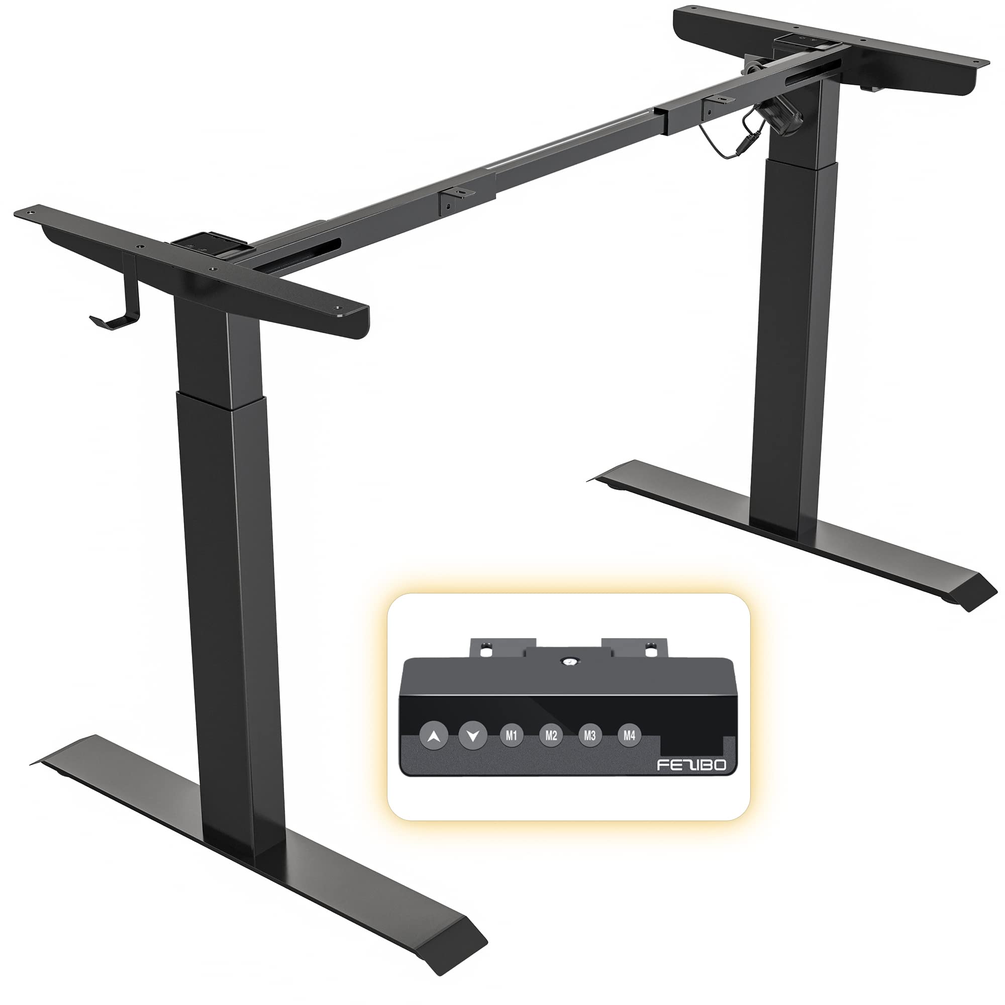 FEZIBO Electric Standing Desk Frame - Adjustable Height 43.4