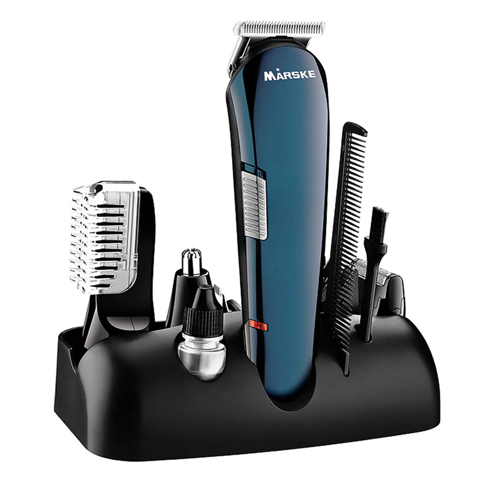 BEACON PET Professional Cordless Hair Clipper & Trimmer Kit - USB Rechargeable Hair Cutting Machine for Men, Home Haircut, Beard & Mustache Trimmer, Body Groomer - Perfect for DIY Haircuts, Beard Styling & Personal Grooming at Home