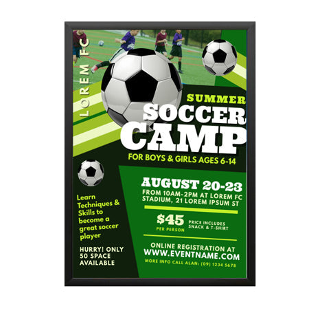 16x16 SwingSnaps Poster Snap Frames - 1 1/4