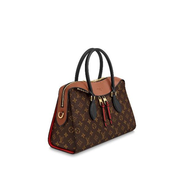 LV Tuileries Monogram Caramel Handbag for Women - Luxury Crossbody Purse for Daily Use, Travel & Shopping