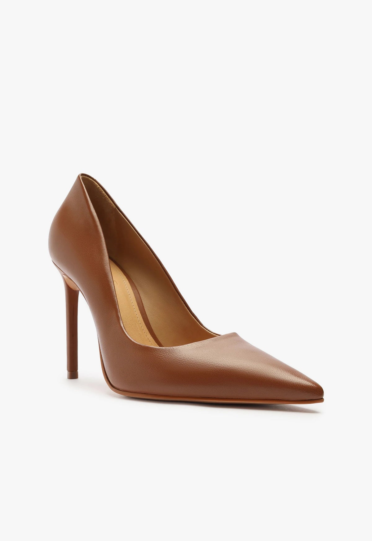 Lou High Stiletto Brown Pump - Elegant Women's Heels for Parties, Weddings & Evening Events | Comfortable & Stylish Dress Shoes