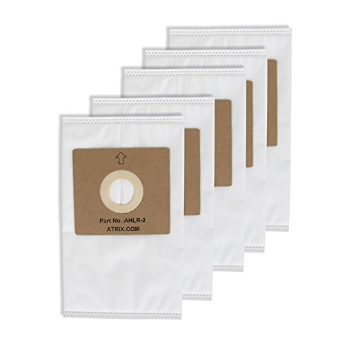 Atrix AHLR-2 HEPA Filter Bags Replacement for Lil' Red Vacuum Cleaner - 5 Pack - Dust & Allergen Reduction for Home Cleaning & Pet Hair Removal