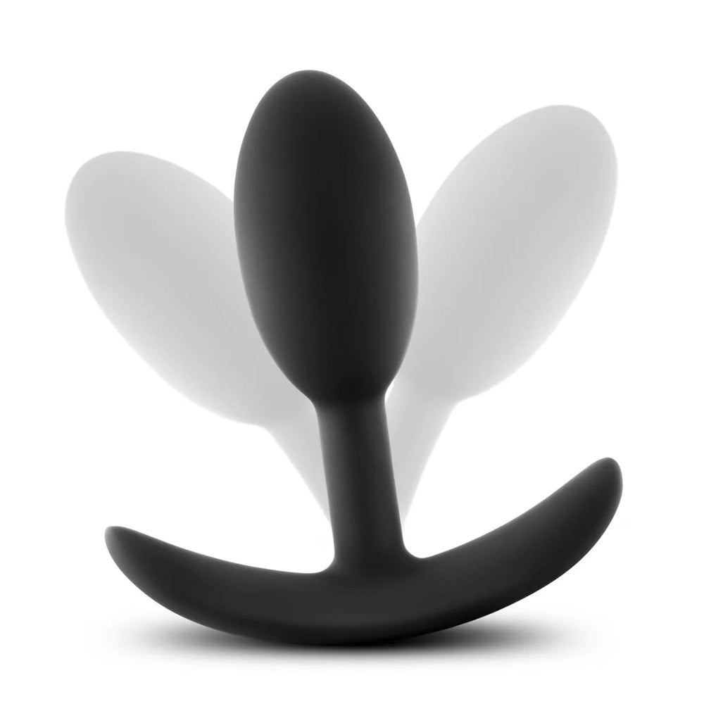 Anal Adventures Vibra Slim Platinum Silicone Butt Plug - Small Size, Body-Safe & Waterproof - Perfect for Beginners, Couples Play & Sensual Exploration
