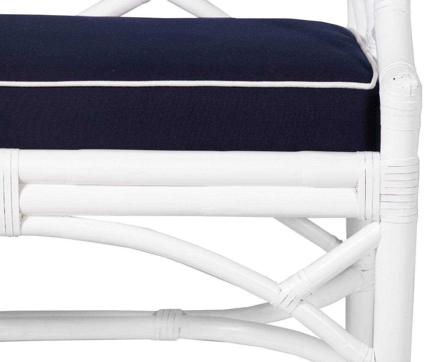 Chinese Chippendale Bench - Elegant Wooden Accent Bench with Carved Details | Perfect for Entryway, Bedroom, or Living Room Decor