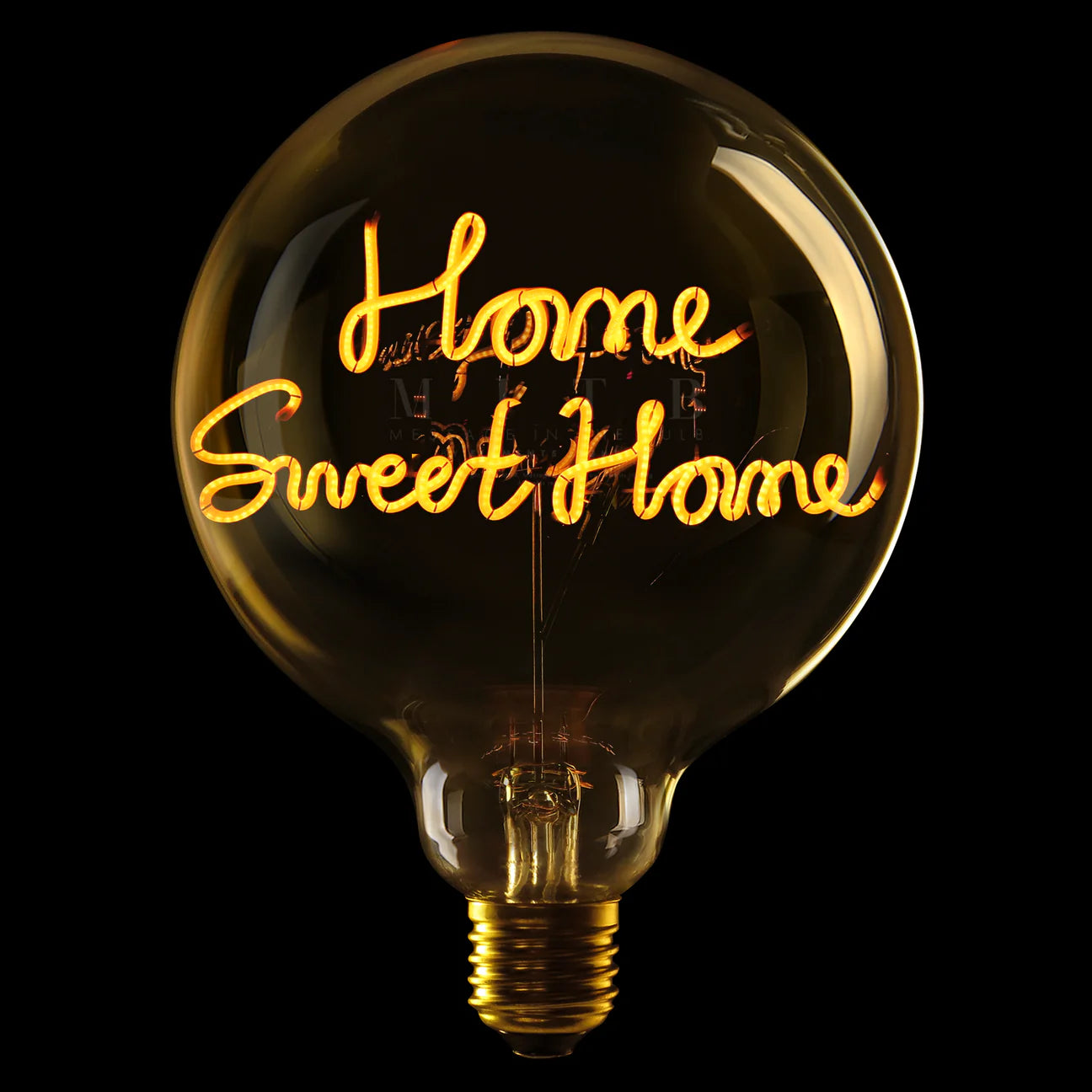 Elements Lighting - Message in a Bulb LED Novelty Light - Unique Gift Idea for Birthdays, Christmas & Home Decor