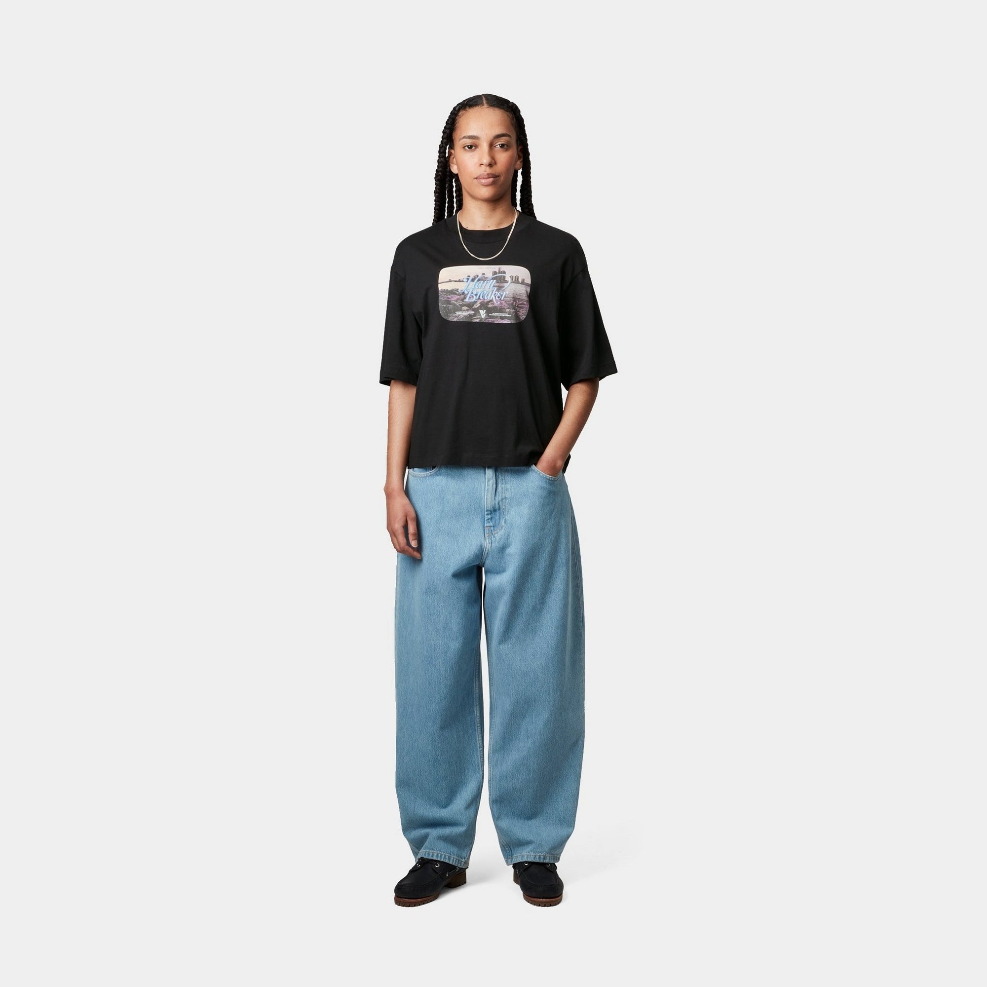 Best Women's Greatest Flicks Graphic T-Shirt | Black Cotton Tee for Casual Wear, Movie Nights & Pop Culture Fans