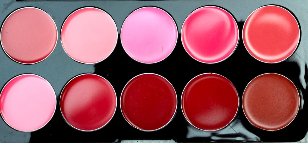 SHUBH TRADERS 10-Color Pigmented Lipstick Palette - Waterproof Matte Lip Contour Set for Women | Creamy Long-Lasting Lip Colors | Travel-Friendly Makeup Kit | Perfect for Parties, Weddings & Daily Wear