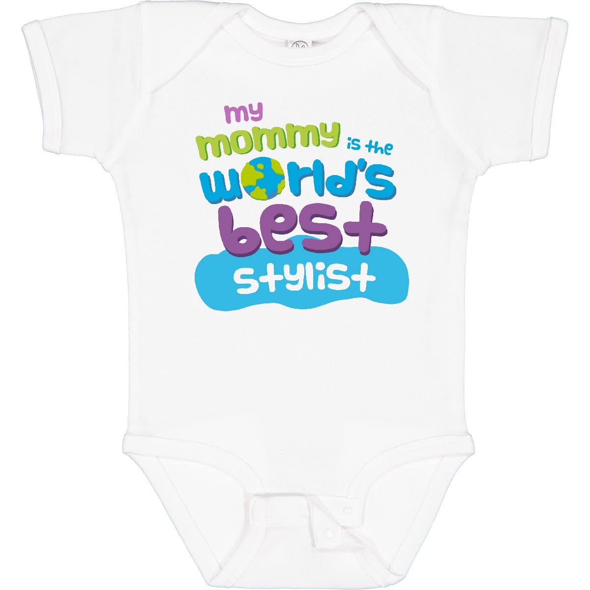 Inktastic Stylist Mom Baby Bodysuit - Cute Infant Onesie Gift for Newborns & Toddlers - Perfect for Baby Showers, Birthdays & Family Photos