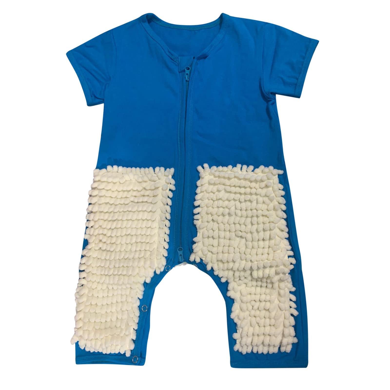 Adorable Toddler Baby Girl Summer Romper - Short Sleeve Solid Color Crawling Jumpsuit for Kids | Perfect for Playdates, Beach Outings & Summer Adventures
