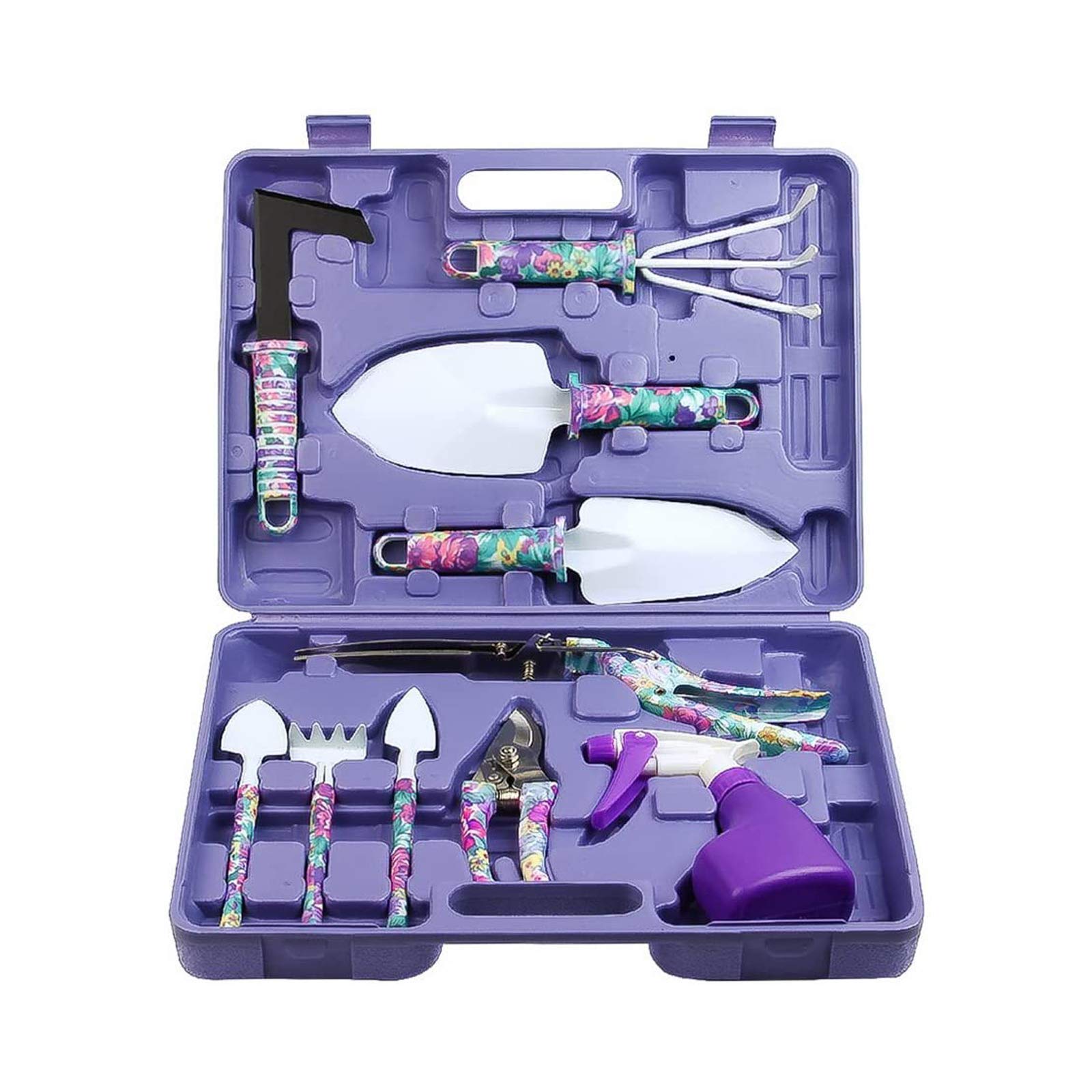 Premium Gardening Tools Kit - 12-Piece Planting Tool Set for Home Garden, Flowers, Vegetables & Potted Plants | Ergonomic Design for Men & Women | Perfect for Indoor/Outdoor Gardening, Landscaping & Yard Work