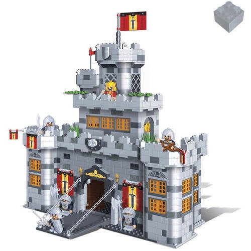 BanBao Medieval Castle Building Set - 988 Pieces Creative Construction Toy for Kids | Perfect for Educational Play, Birthday Gifts & DIY Castle Projects