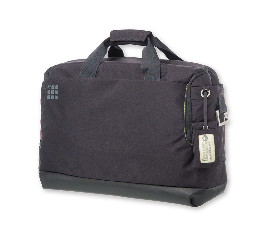 Moleskine Mycloud Horizontal Weekender Bag - 15 Inch Laptop Backpack for Digital Devices - Perfect for Travel, Work & School (Black)