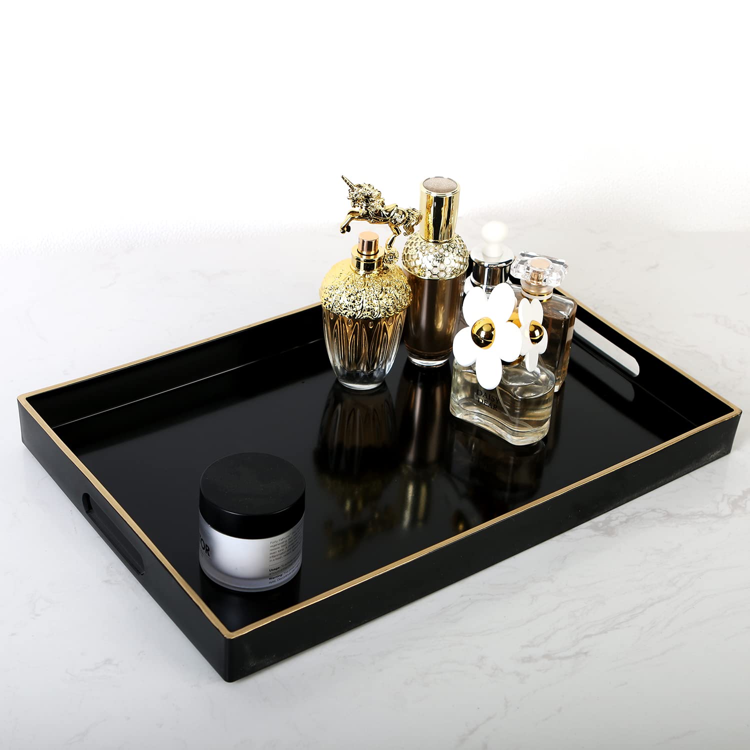 Zosenley Modern Decorative Tray - 15.6