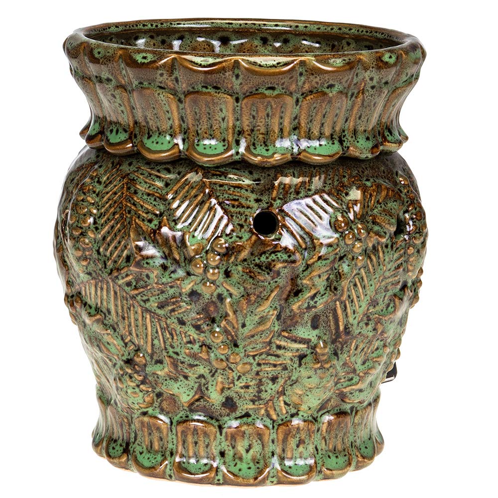 Holly Berry Green Radiant Tyler Mixer Melter - Fragrance Wax Warmer for Home Aromatherapy, Scented Candle Melter for Relaxation & Stress Relief