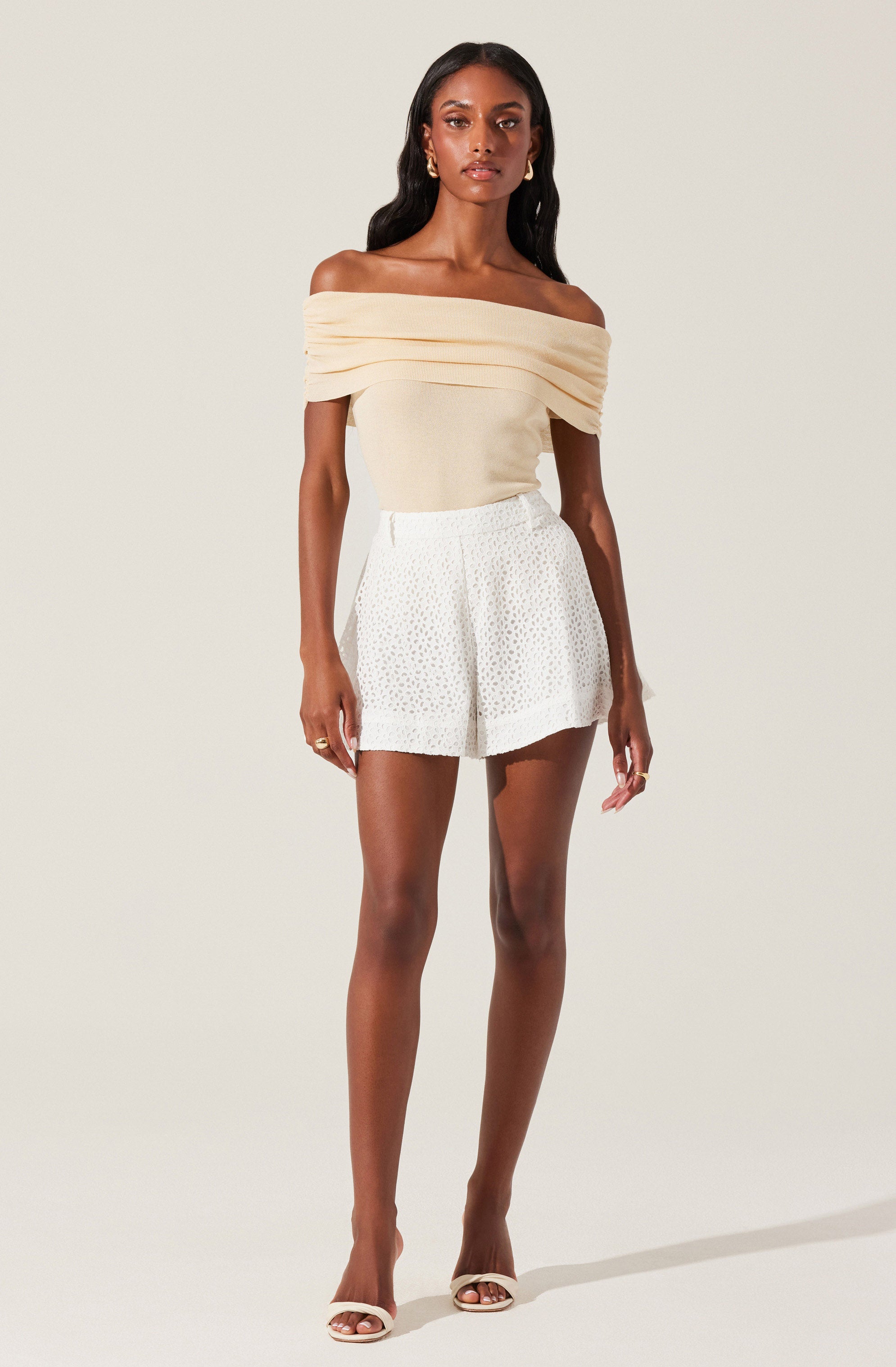Kylin Off Shoulder Sweater Top for Women - Soft Knit Pullover Chic Casual Wear for Date Night & Fall Outfits