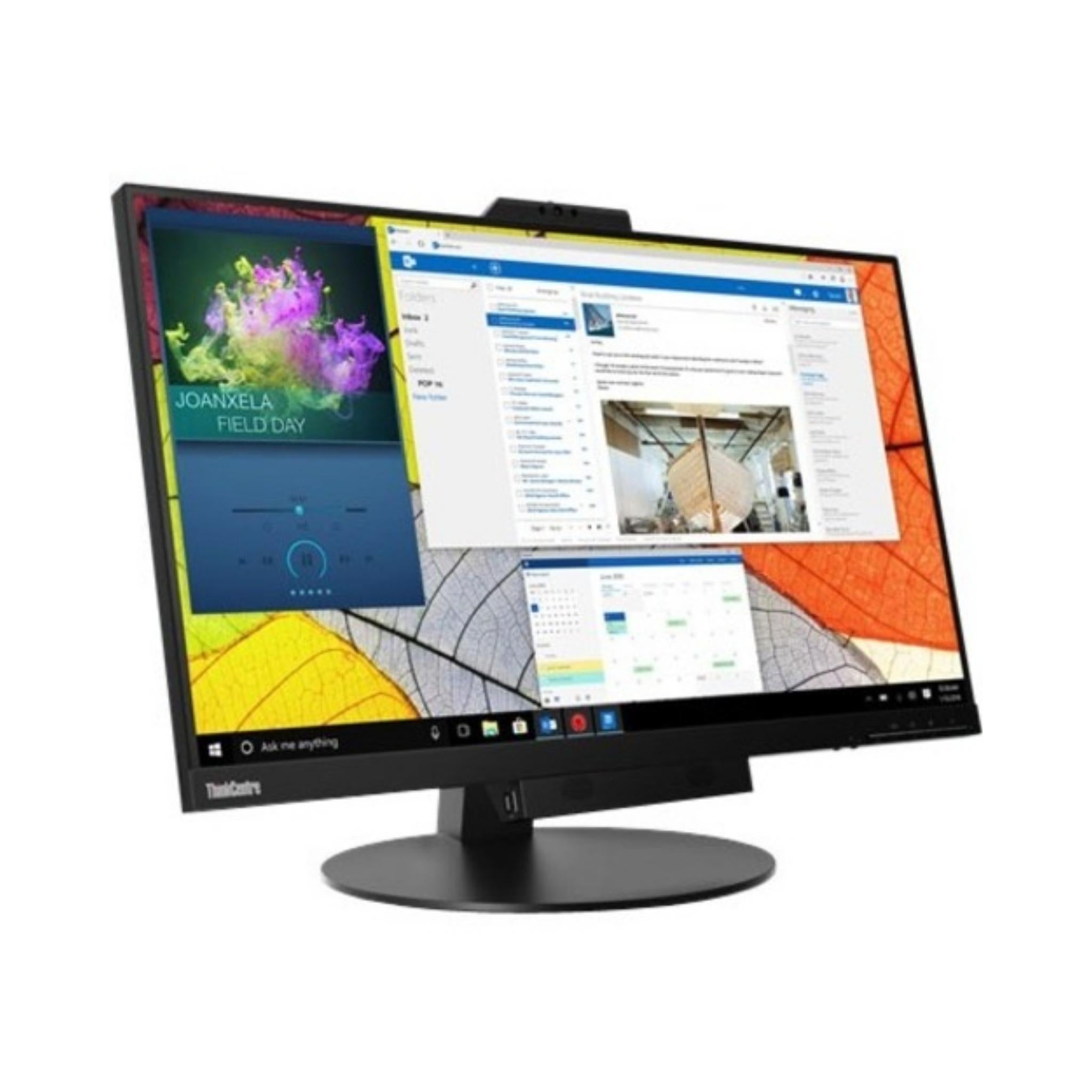 Lenovo ThinkCentre TIO27 27-inch Full HD Business Monitor - Widescreen IPS Display with HDMI & VGA Ports for Office, Home, and Gaming Use