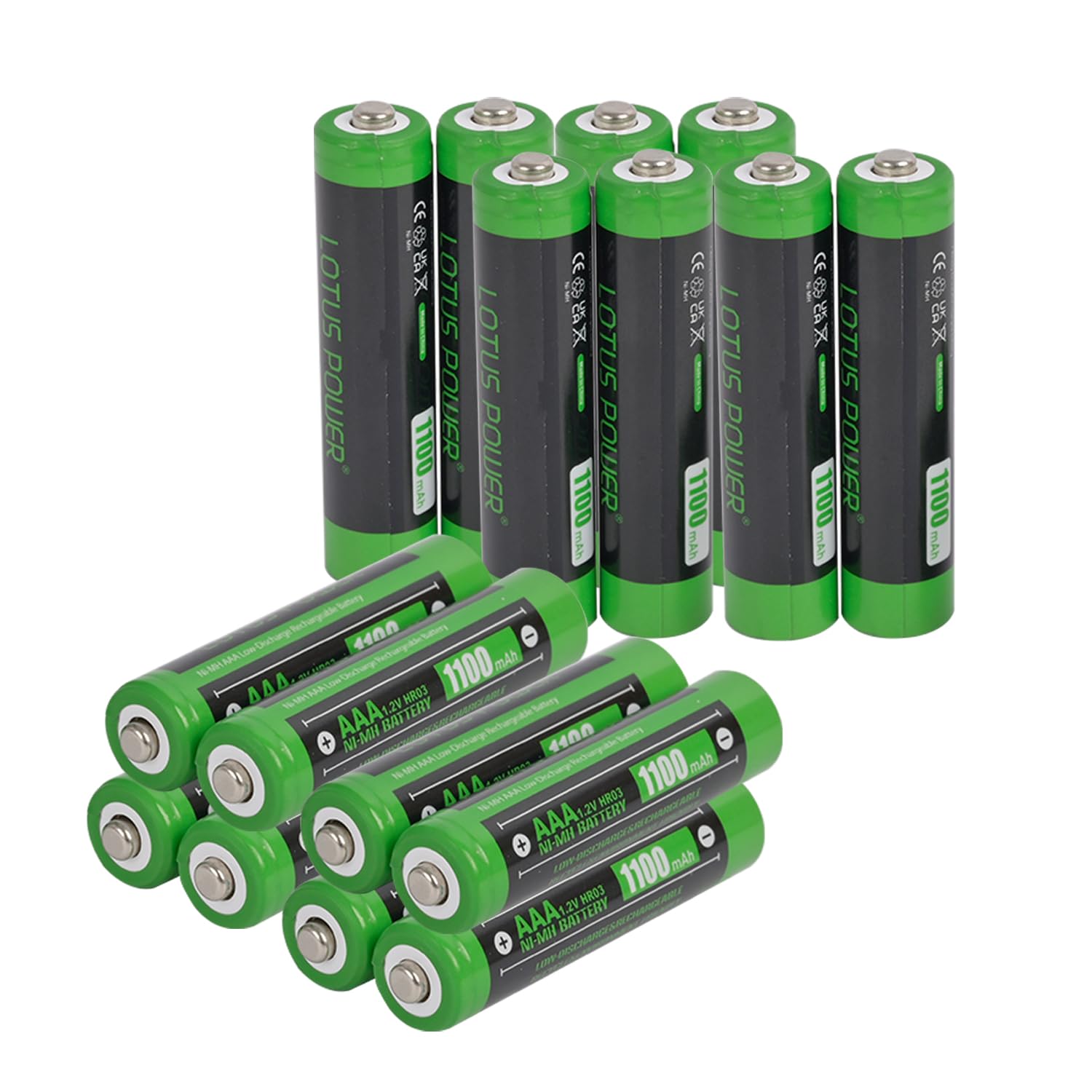 LOTUS POWER Universal 4-Slot LCD NiMH Battery Charger for AA AAA Rechargeable Batteries - Fast Charging with Smart LCD Display - Perfect for Cameras, Toys, Remote Controls & Electronic Devices