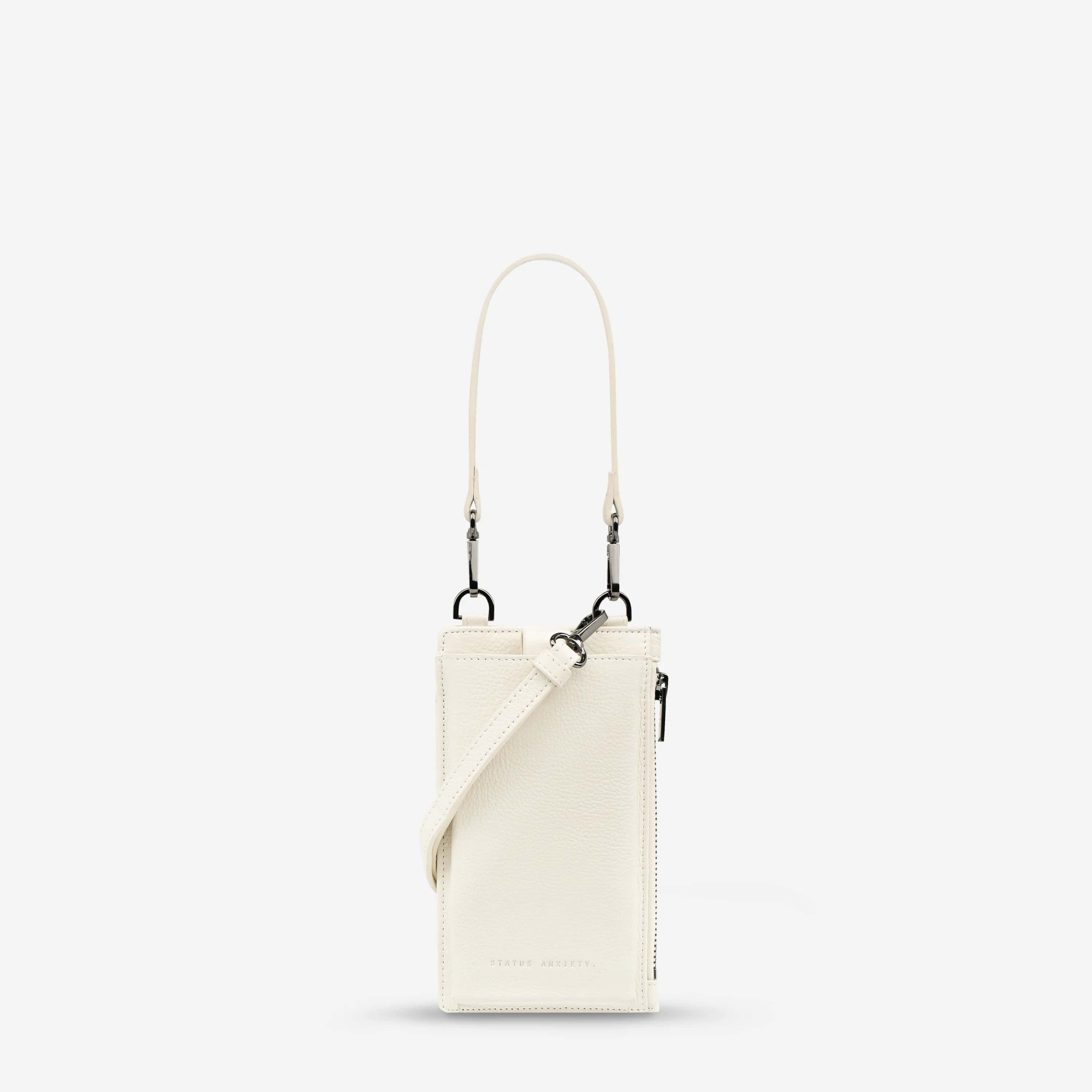 Status Anxiety Voyager Bag in Chalk - Stylish & Durable Crossbody Bag for Women | Perfect for Travel, Work & Everyday Use