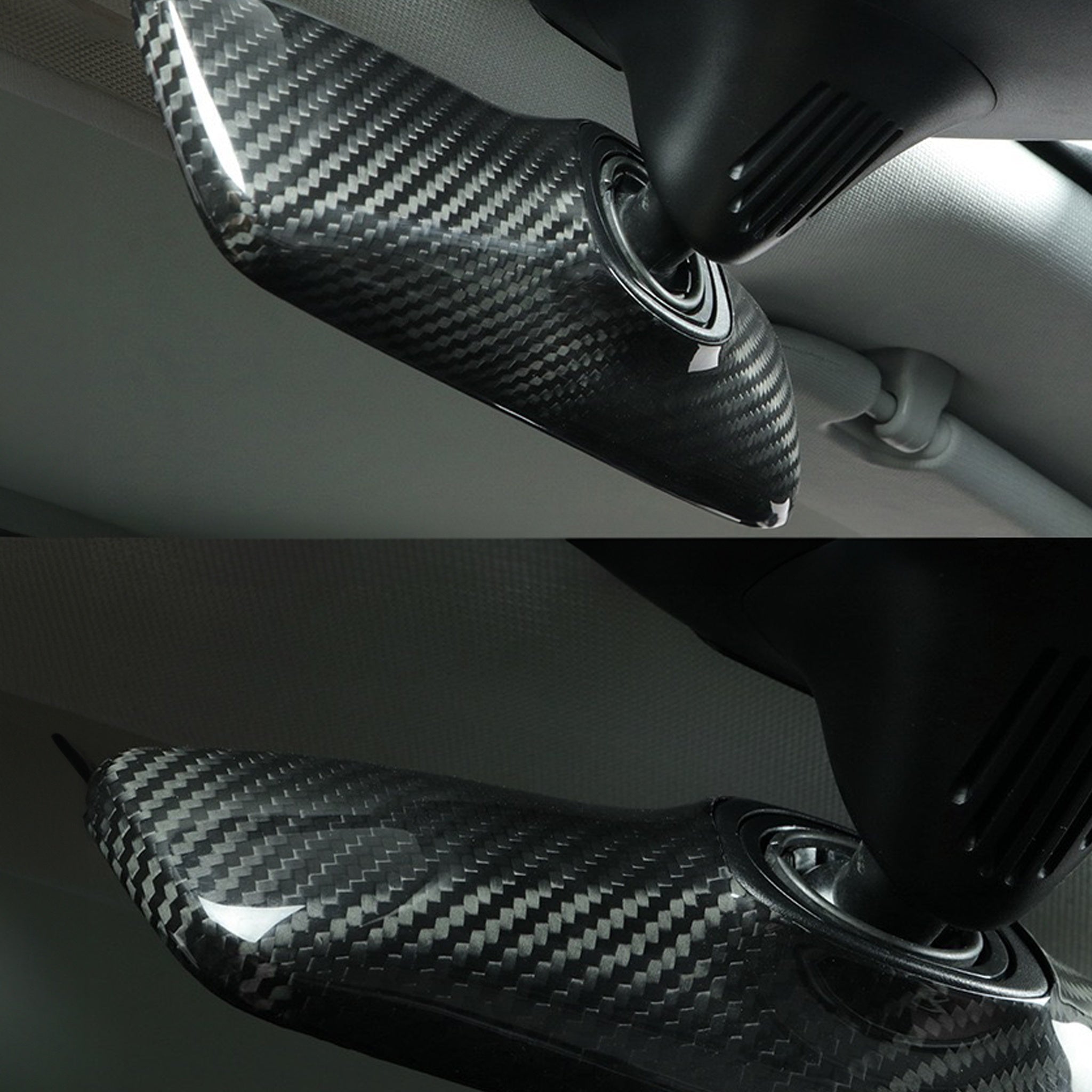 2024 Tesla Model 3 Interior Carbon Fiber Full Kit - 33 Piece Real Dry Molded Carbon Fiber Upgrade Set | Premium Car Interior Accessories for Model 3 | Enhance Your Tesla's Luxury Look & Feel