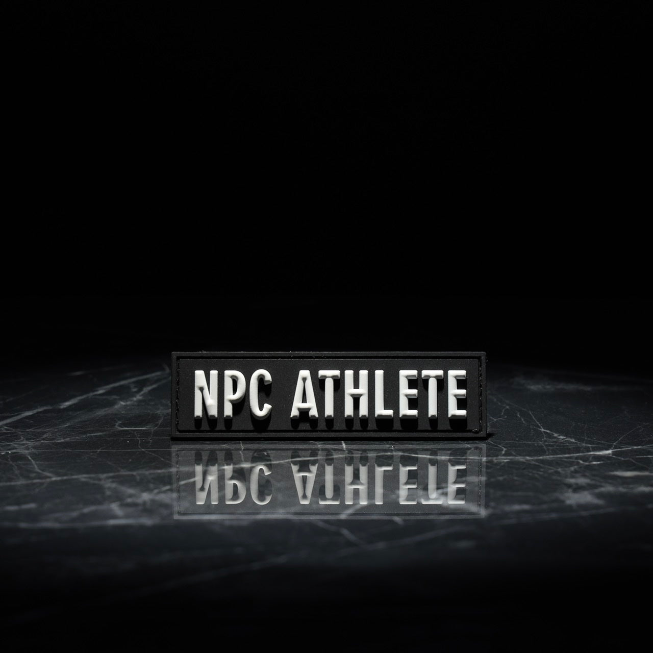 NPC Athlete Black Patch - High-Quality Sports Patch for Jerseys, Uniforms & Gear | Perfect for Football, Soccer, Basketball & Team Apparel Customization