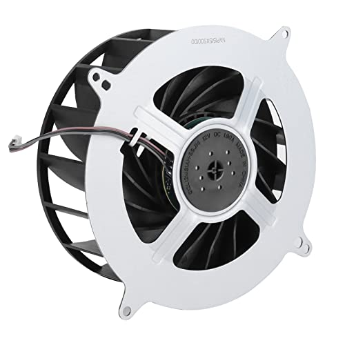 Replacement Internal Cooling Fan for Sony PlayStation 5 PS5 Console - 12V 3Pin 17 Blades Quiet Cooling Fan for Enhanced Gaming Performance | Perfect for PS5 Overheating Prevention & Long Gaming Sessions