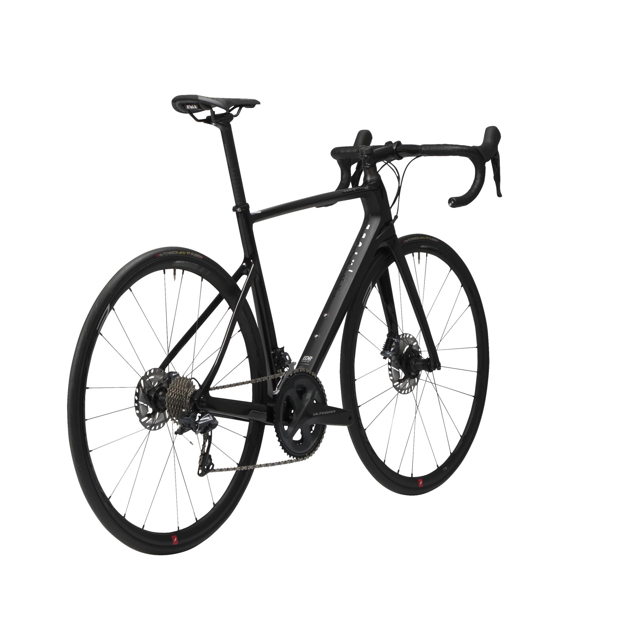 Van Rysel EDR CF Ultegra Disc Road Bike - Lightweight Carbon Fiber Racing Bicycle with Shimano Ultegra Groupset | Perfect for Competitive Cycling, Endurance Rides & Road Racing