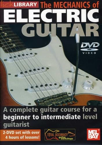 Electric Guitar Mechanics DVD - Learn Guitar Repair & Maintenance | Perfect for Beginners & DIY Enthusiasts | Home Studio & Music Classroom Use