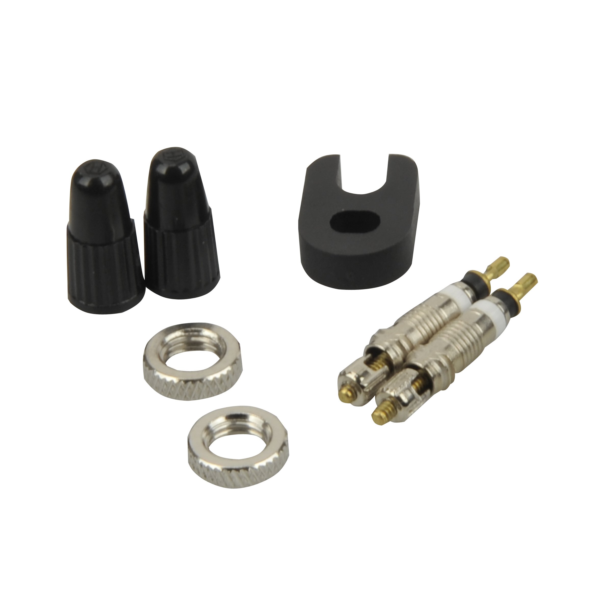 Presta Valve Kit for Bicycles - Black Adult Bike Pump Valve Extender & Repair Tool Set - Perfect for Road Bikes, Mountain Bikes & Cycling Maintenance