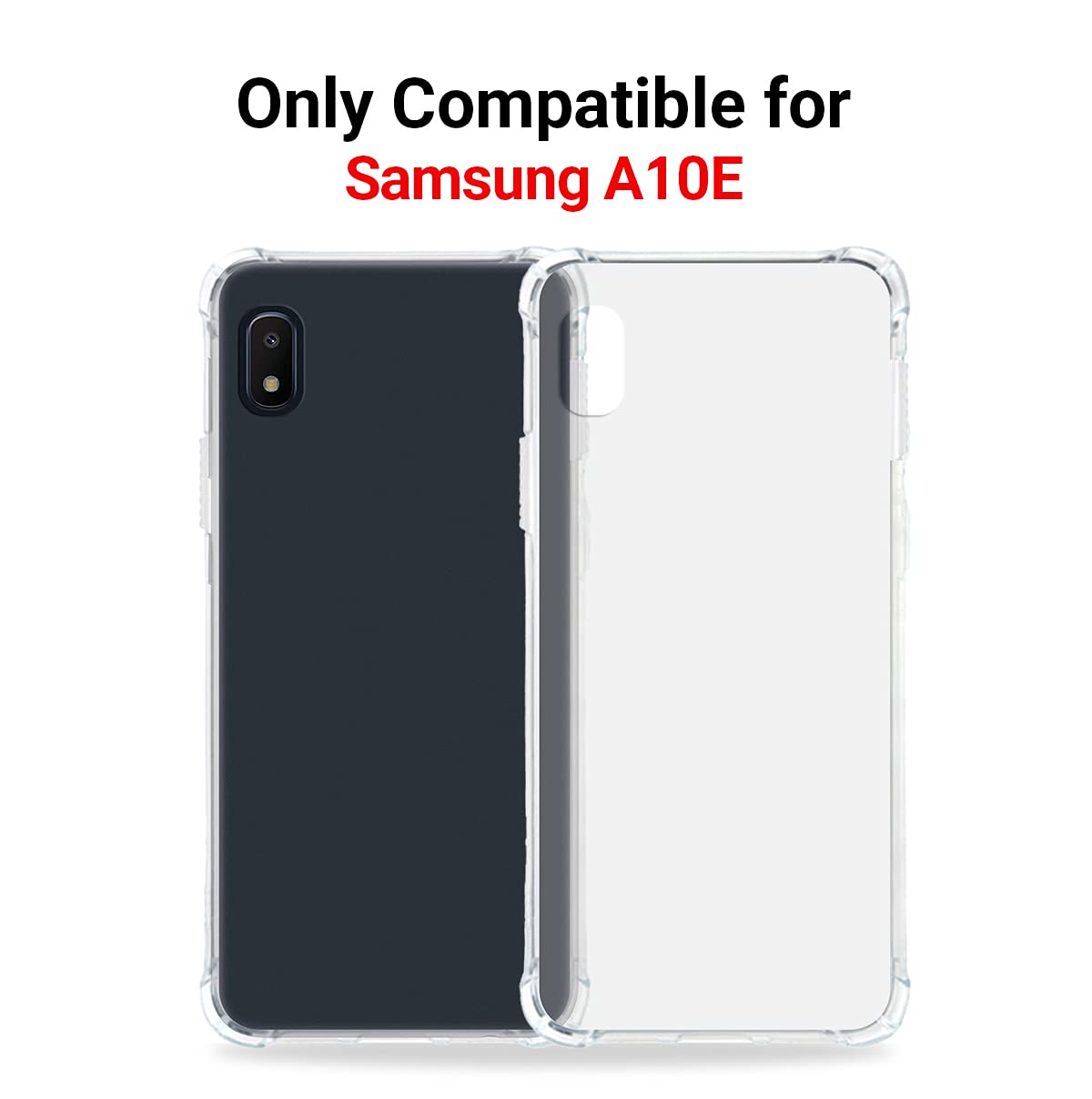 Custom Samsung Galaxy A10E Phone Case - Ultra Thin TPU Bumper Photo Case with Personalized Design for Birthday, Christmas & Anniversary Gifts | Clear Protective Cover for Everyday Use & Special Occasions