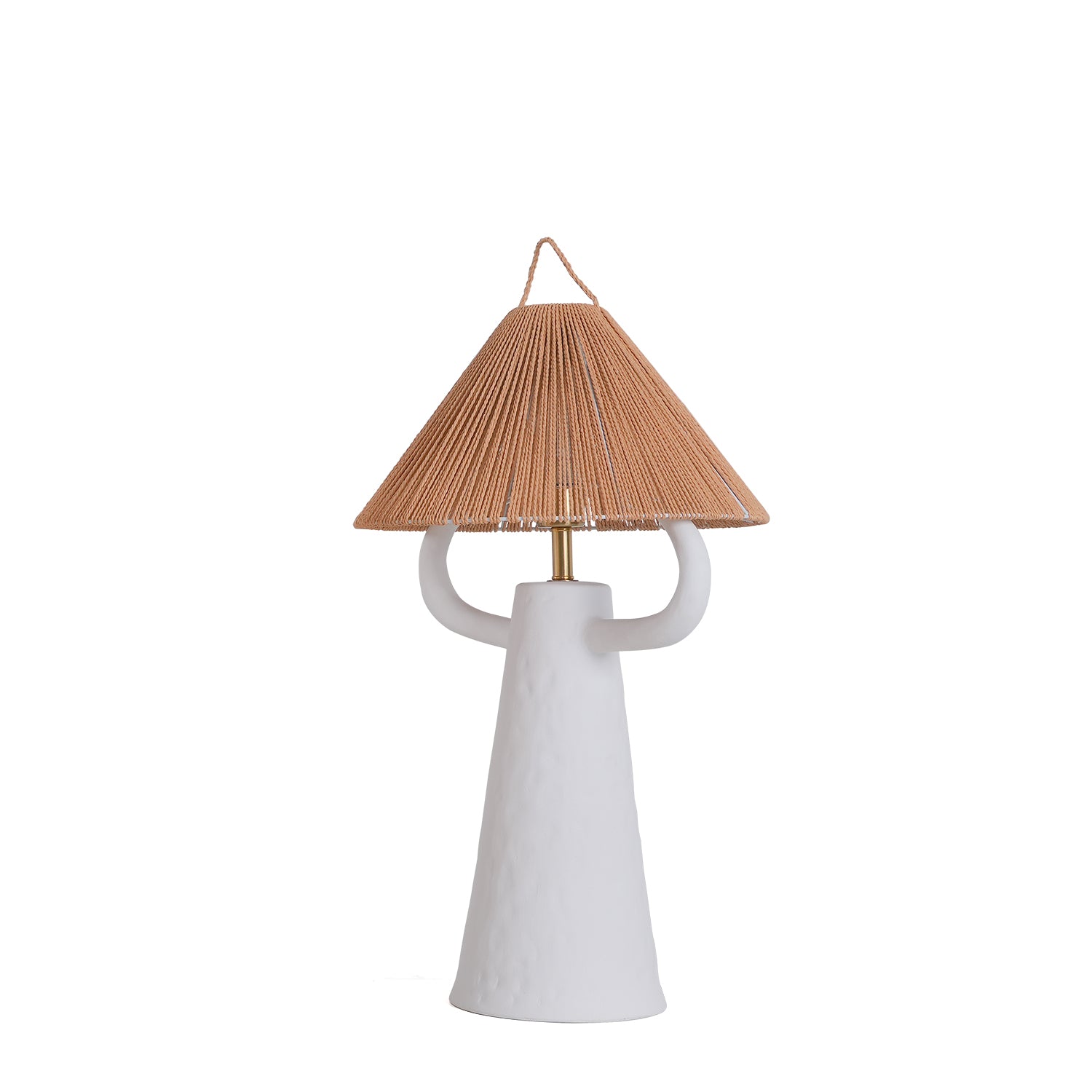 Dona Ceramic Table Lamp - Elegant Handcrafted Night Light for Bedroom, Living Room, and Office Decor - Perfect for Cozy Ambiance and Relaxation
