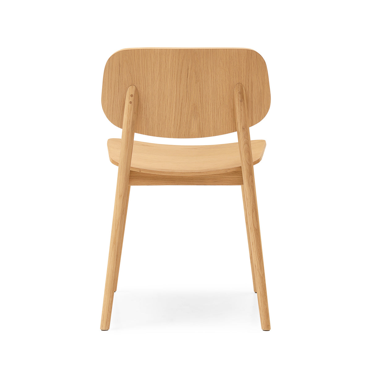 Lando Solid Wood Dining Chair - Modern Farmhouse Style Wooden Chair for Kitchen, Dining Room, and Home Decor - Comfortable & Durable Seating Solution