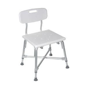 Drive Medical Deluxe Bariatric Shower Bench with Cross Frame Brace - Heavy Duty 600 lb Capacity (20
