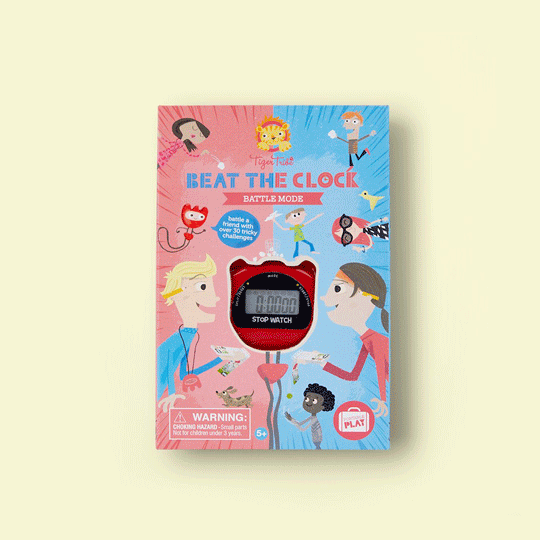 Beat the Clock Battle Mode - Kids Stopwatch Activity Set for Fun Learning & Classroom Games | STEM Educational Toys for Children's Time Management Skills
