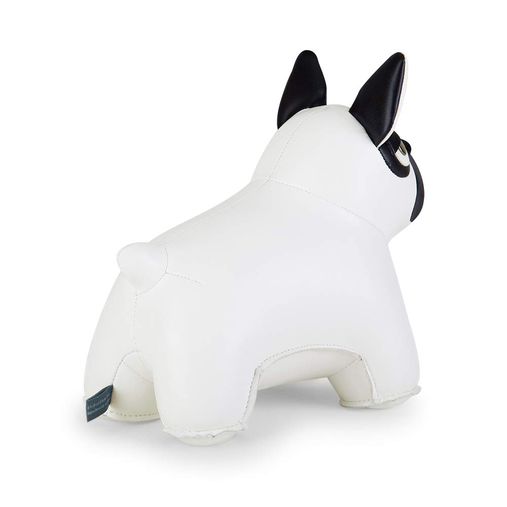 Zuny Classic Series Black French Bulldog Bookends - Stylish Office & Shelf Decor for Home, Study, and Library Organization