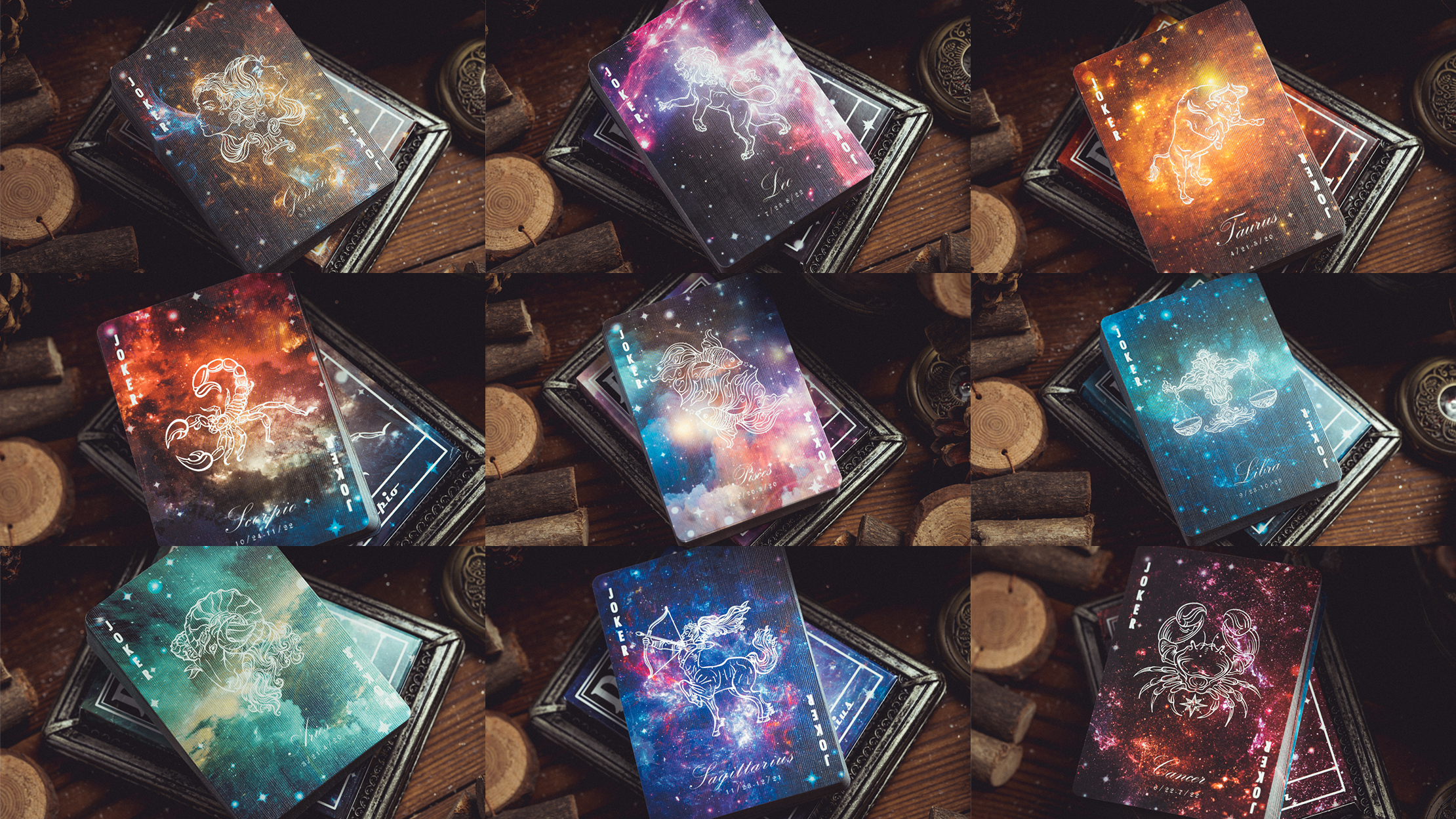 Bicycle Constellation Playing Cards - Unique Starry Night Design for Magic Tricks, Card Games & Collectibles | Perfect for Poker Nights, Gifts & Astronomy Enthusiasts