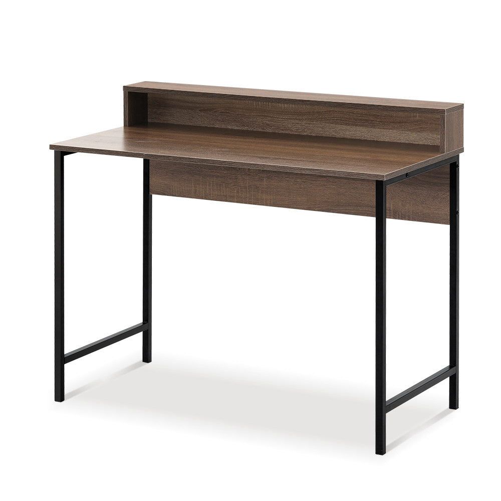Sturdy Metal Computer Desk for Home Office & Study - Ergonomic Student Desk with Durable Steel Frame - Perfect for Small Spaces & Remote Work