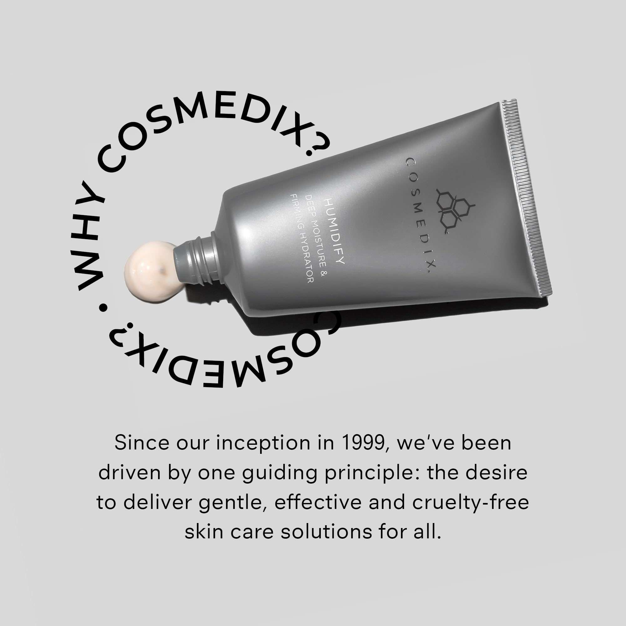 COSMEDIX Humidify Face Moisturizer for Women - Hydrating, Deep Moisturizing, Firming & Anti-Wrinkle Cream for Dry, Rough Skin - Facial Care for Softer, Smoother & Firmer Skin - Perfect for Daily Skincare Routine & Nighttime Hydration
