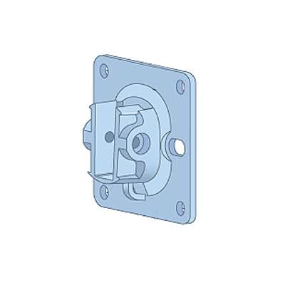 Aruba 270 Series Outdoor Access Point Flush Mount Kit - Weatherproof WiFi Mounting Bracket for Secure Outdoor Wireless Installation - Perfect for Patios, Gardens & Commercial Outdoor Spaces