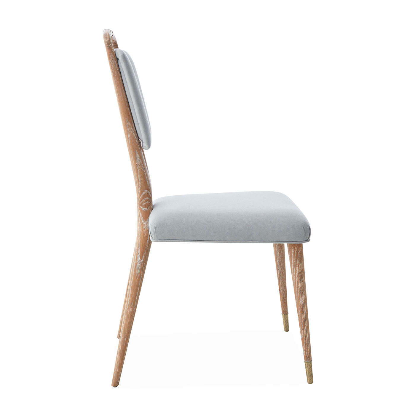 Torino X Back Dining Chair in Tussah Sky - Modern Upholstered Side Chair for Kitchen, Dining Room & Office - Comfortable & Stylish Home Furniture