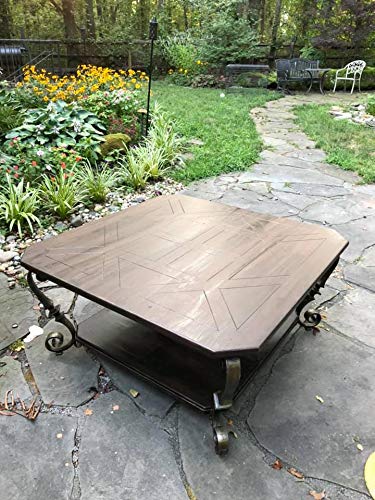 Retique It Gel Stain Liquid Wood Kit - Real Paintable Wood Finish for Furniture, Cabinets & DIY Projects (1x Reg (50 sq ft) Rustic Finish, 45 Charcoal - Perfect for Restoring Antiques, Upcycling Furniture & Matching Chalk/Milk Paint