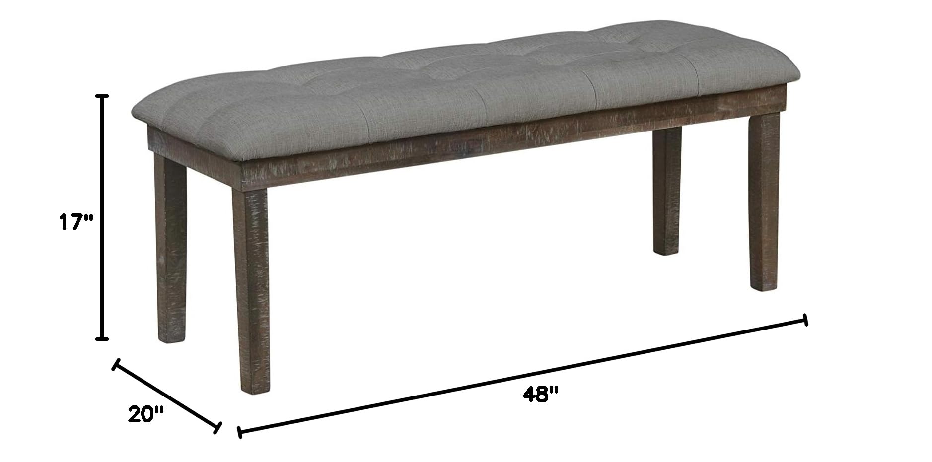 Premium Solid Wood Dining Bench for Kitchen & Dining Room – Comfortable & Durable Seating for Family Gatherings